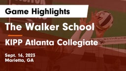 The Walker School vs KIPP Atlanta Collegiate Game Highlights - Sept. 16, 2023