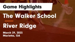 The Walker School vs River Ridge  Game Highlights - March 29, 2023