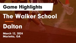 The Walker School vs Dalton  Game Highlights - March 12, 2024