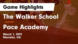 The Walker School vs Pace Academy Game Highlights - March 1, 2022