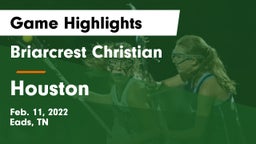 Briarcrest Christian  vs Houston  Game Highlights - Feb. 11, 2022