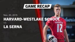 Recap: Harvard-Westlake School vs. La Serna 2015