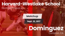 Matchup: Harvard-Westlake vs. Dominguez  2017