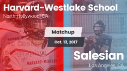 Matchup: Harvard-Westlake vs. Salesian  2017