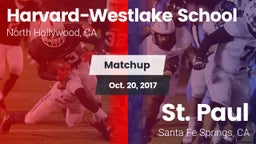 Matchup: Harvard-Westlake vs. St. Paul  2017
