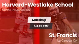 Matchup: Harvard-Westlake vs. St. Francis  2017