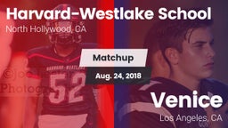 Matchup: Harvard-Westlake vs. Venice  2018