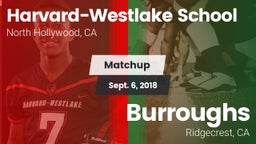 Matchup: Harvard-Westlake vs. Burroughs  2018