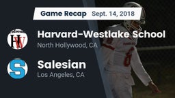 Recap: Harvard-Westlake School vs. Salesian  2018