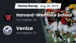 Recap: Harvard-Westlake School vs. Venice  2019