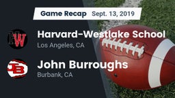 Recap: Harvard-Westlake School vs. John Burroughs  2019