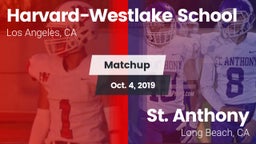 Matchup: Harvard-Westlake vs. St. Anthony  2019