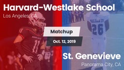 Matchup: Harvard-Westlake vs. St. Genevieve  2019