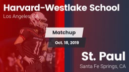 Matchup: Harvard-Westlake vs. St. Paul  2019