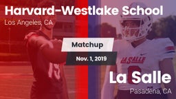 Matchup: Harvard-Westlake vs. La Salle  2019