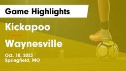 Kickapoo  vs Waynesville  Game Highlights - Oct. 10, 2023