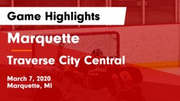 Marquette  vs Traverse City Central  Game Highlights - March 7, 2020