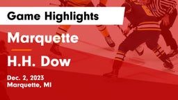 Marquette  vs H.H. Dow  Game Highlights - Dec. 2, 2023