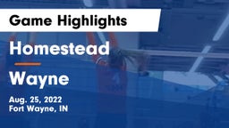 Homestead  vs Wayne  Game Highlights - Aug. 25, 2022