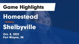 Homestead  vs Shelbyville  Game Highlights - Oct. 8, 2022