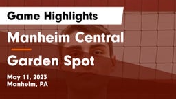 Manheim Central  vs Garden Spot  Game Highlights - May 11, 2023