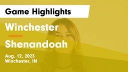 Winchester  vs Shenandoah  Game Highlights - Aug. 12, 2023