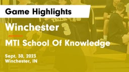 Winchester  vs MTI School Of Knowledge Game Highlights - Sept. 30, 2023