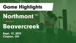 Northmont  vs Beavercreek  Game Highlights - Sept. 12, 2023
