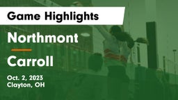 Northmont  vs Carroll  Game Highlights - Oct. 2, 2023
