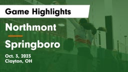 Northmont  vs Springboro  Game Highlights - Oct. 3, 2023