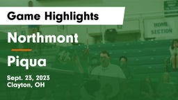 Northmont  vs Piqua  Game Highlights - Sept. 23, 2023
