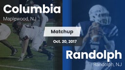 Matchup: Columbia  vs. Randolph  2017