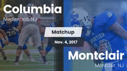 Matchup: Columbia  vs. Montclair  2017