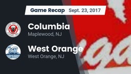Recap: Columbia  vs. West Orange  2017