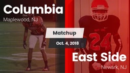 Matchup: Columbia  vs. East Side  2018