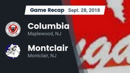 Recap: Columbia  vs. Montclair  2018