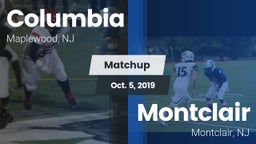 Matchup: Columbia  vs. Montclair  2019
