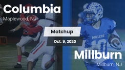 Matchup: Columbia  vs. Millburn  2020