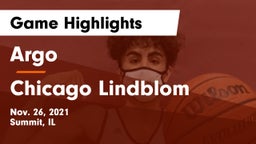 Argo  vs Chicago Lindblom Game Highlights - Nov. 26, 2021
