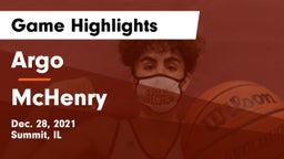 Argo  vs McHenry  Game Highlights - Dec. 28, 2021