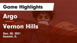 Argo  vs Vernon Hills  Game Highlights - Dec. 30, 2021
