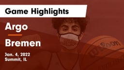 Argo  vs Bremen  Game Highlights - Jan. 4, 2022