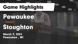 Pewaukee  vs Stoughton  Game Highlights - March 9, 2024