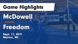 McDowell   vs Freedom Game Highlights - Sept. 11, 2019
