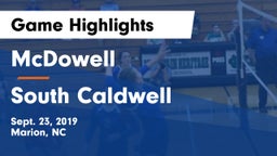 McDowell   vs South Caldwell Game Highlights - Sept. 23, 2019