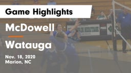 McDowell   vs Watauga  Game Highlights - Nov. 18, 2020