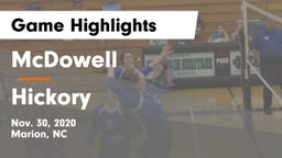 McDowell   vs Hickory  Game Highlights - Nov. 30, 2020