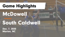 McDowell   vs South Caldwell Game Highlights - Dec. 7, 2020
