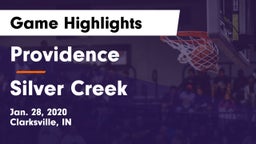 Providence  vs Silver Creek  Game Highlights - Jan. 28, 2020