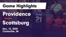 Providence  vs Scottsburg  Game Highlights - Dec. 12, 2020